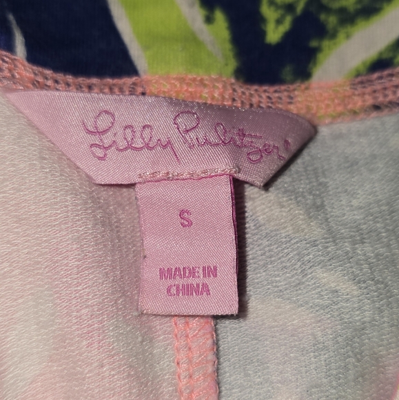 Lilly Pulitzer Pink and Green Dress - Picture 3 of 3